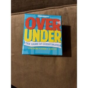 OVER UNDER - The Game Of Guesstimates - NEW & Sealed - Gamewright - 2+ Players